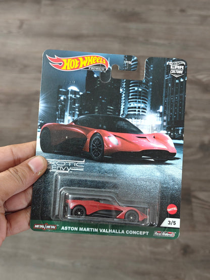 Premium Hot Wheels Aston Martin Valhalla Concept (Imported) - Kinder Logs