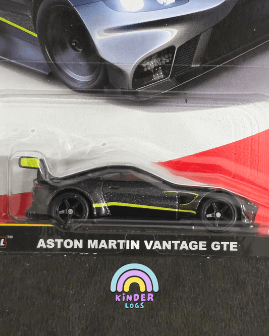Premium Hot Wheels Aston Martin Vantage GTE - Euro Speed (Imported) - Kinder Logs