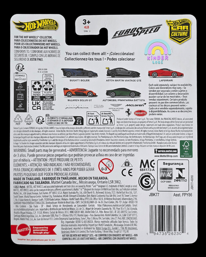 Premium Hot Wheels Aston Martin Vantage GTE - Euro Speed (Imported) - Kinder Logs