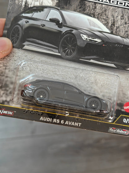 Premium Hot Wheels Audi RS6 Avant - CHASE 0/5 (Imported) - Kinder Logs