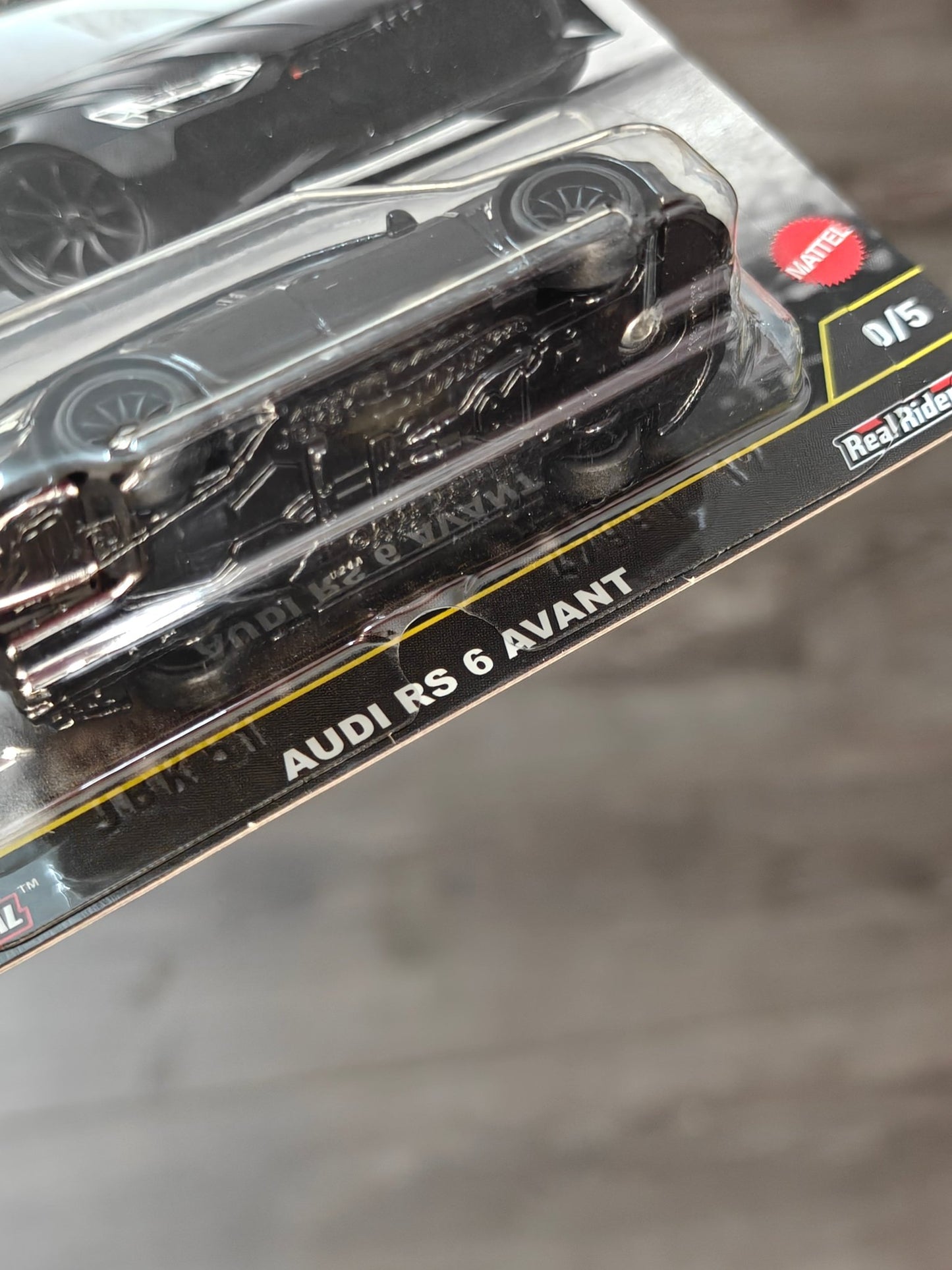Premium Hot Wheels Audi RS6 Avant - CHASE 0/5 (Imported) - Kinder Logs