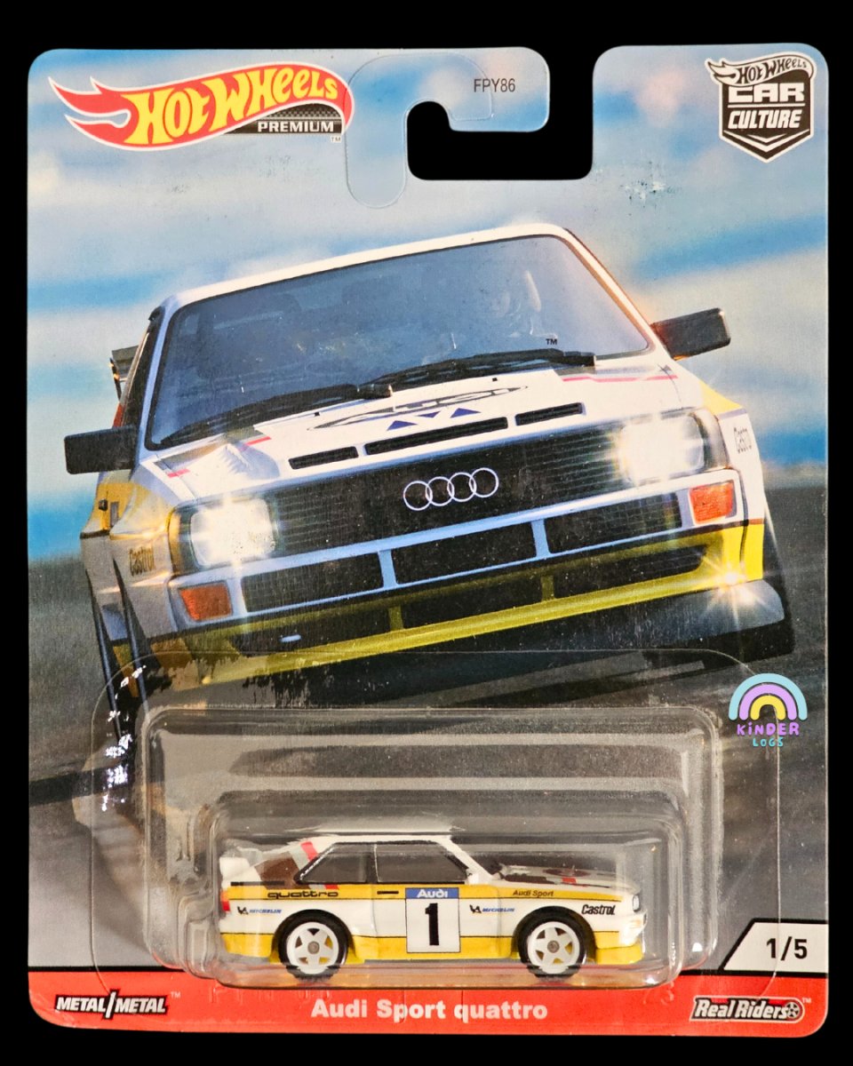 Premium Hot Wheels Audi Sport Quattro - Kinder Logs