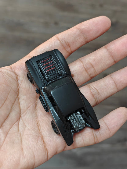 Premium Hot Wheels Batmobile - Black (Uncarded - New) - Kinder Logs