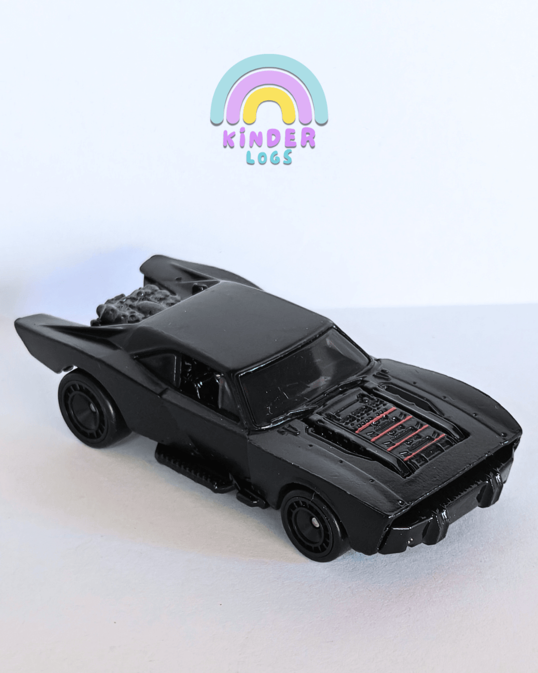 Premium Hot Wheels Batmobile (Uncarded - New) - Kinder Logs