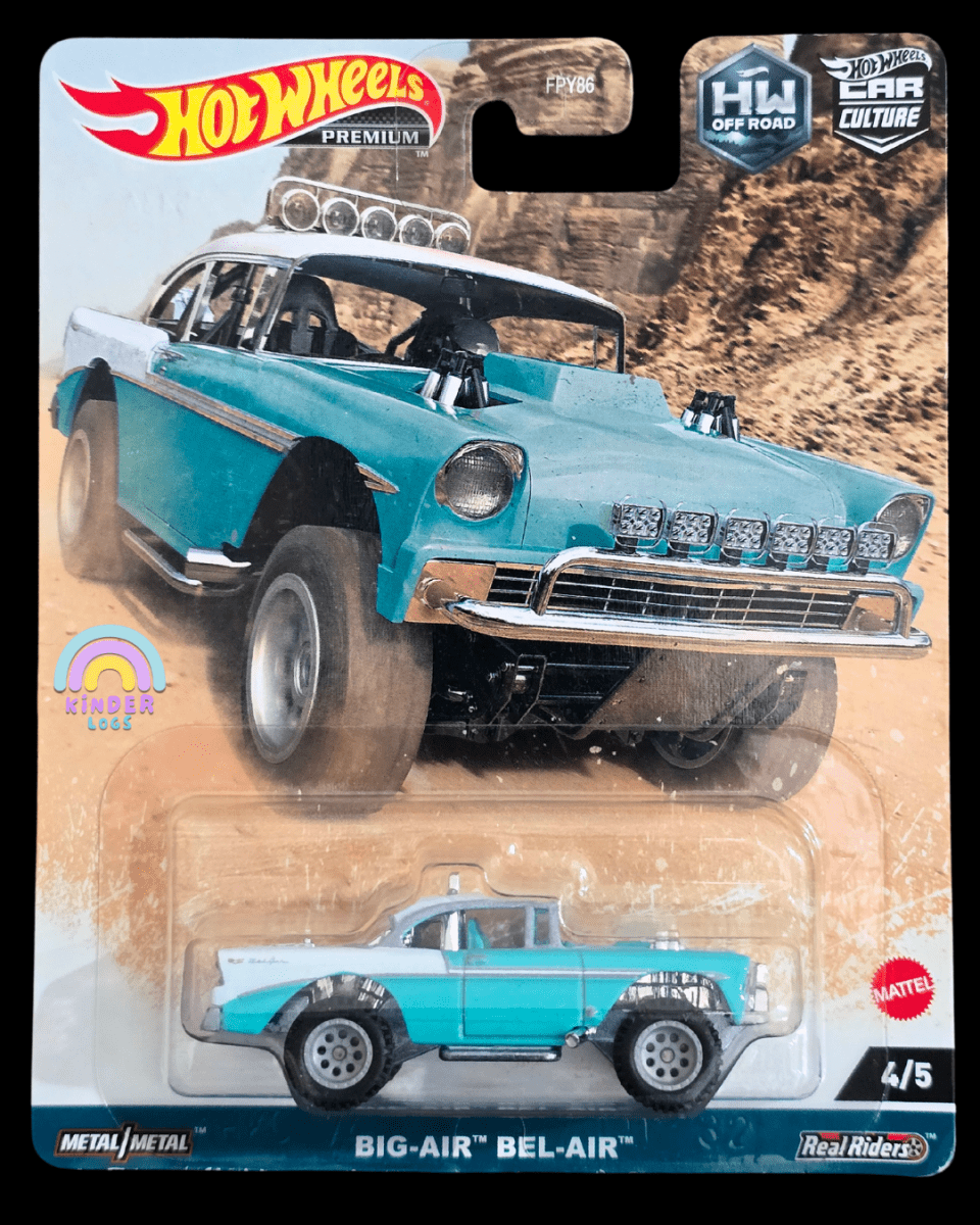 Premium Hot Wheels Big - Air Bel - Air - HW Off Road (Imported) - Kinder Logs