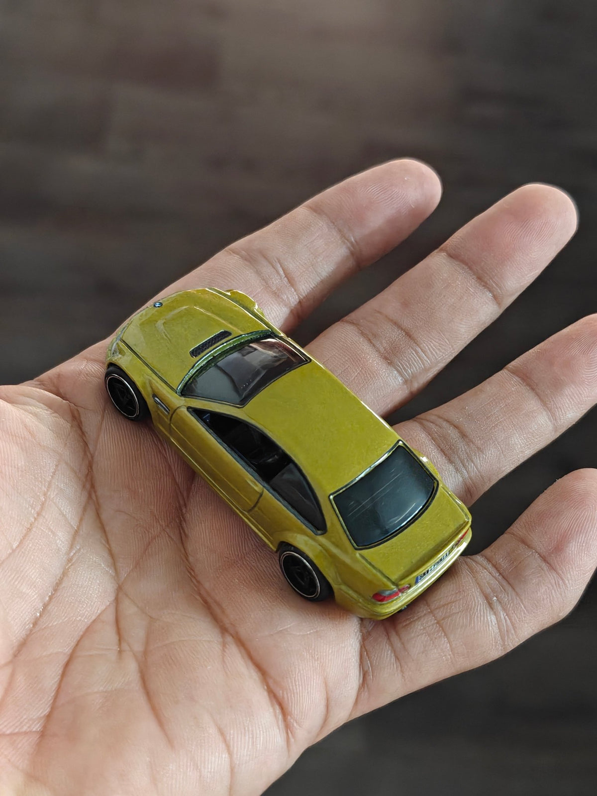 Premium Hot Wheels BMW M3 - Green (Uncarded - New) - Kinder Logs