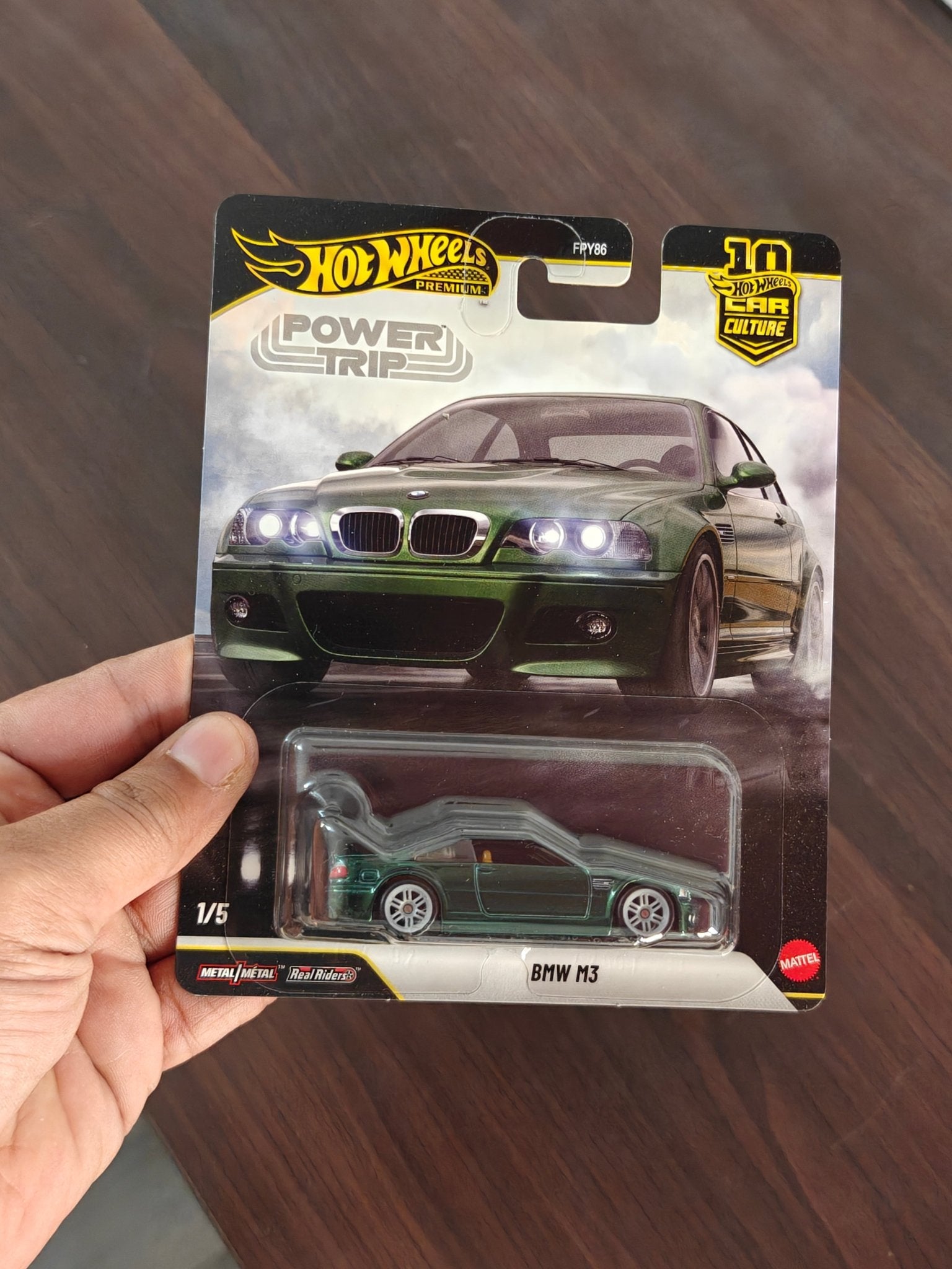 Premium Hot Wheels BMW M3 - Power Trip (Imported) - Kinder Logs