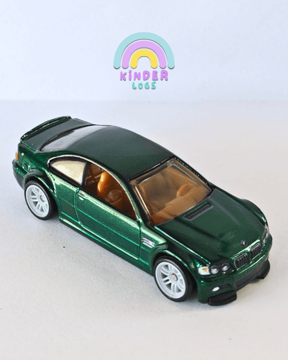 Premium Hot Wheels BMW M3 (Uncarded - New) - Kinder Logs
