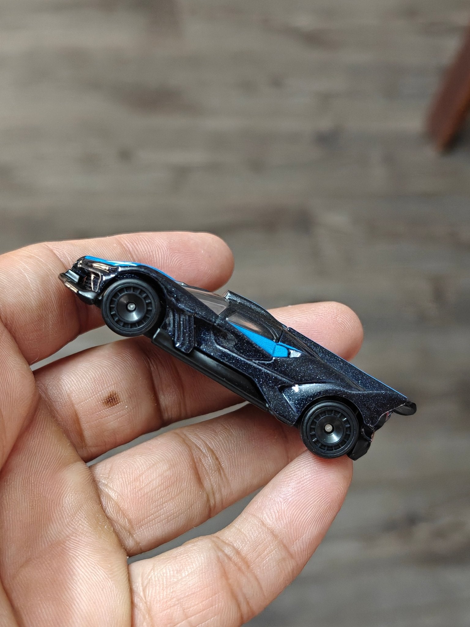 Premium Hot Wheels Bugatti Bolide - Blue (Uncarded - New) - Kinder Logs