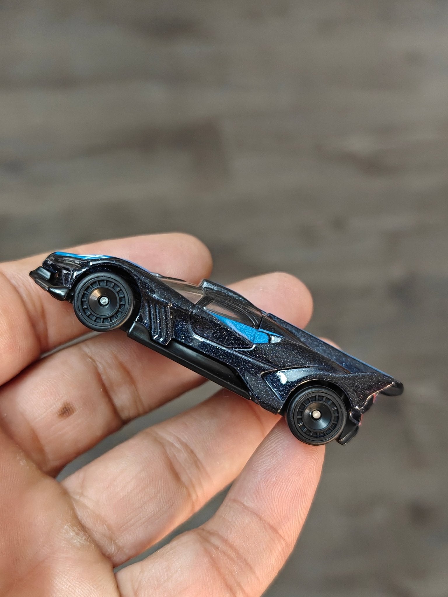 Premium Hot Wheels Bugatti Bolide - Blue (Uncarded - New) - Kinder Logs