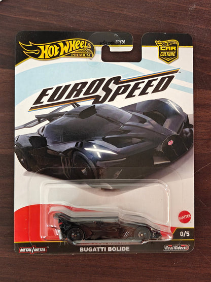 Premium Hot Wheels Bugatti Bolide - CHASE 0/5 (Imported) - Kinder Logs