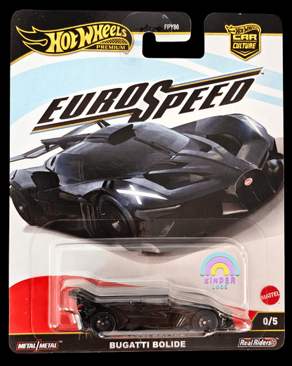 Premium Hot Wheels Bugatti Bolide - CHASE 0/5 (Imported) - Kinder Logs