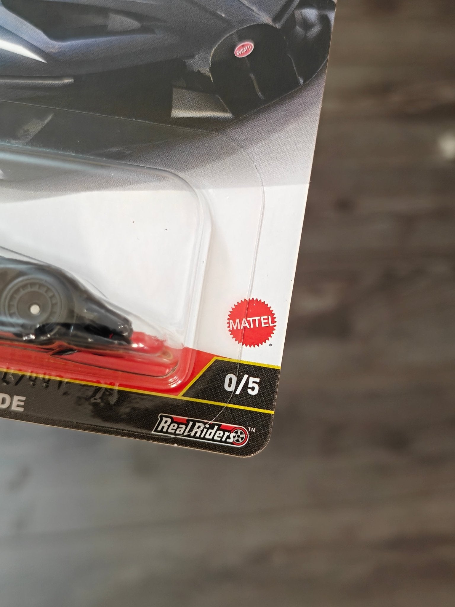 Premium Hot Wheels Bugatti Bolide - CHASE 0/5 (Imported) - Kinder Logs