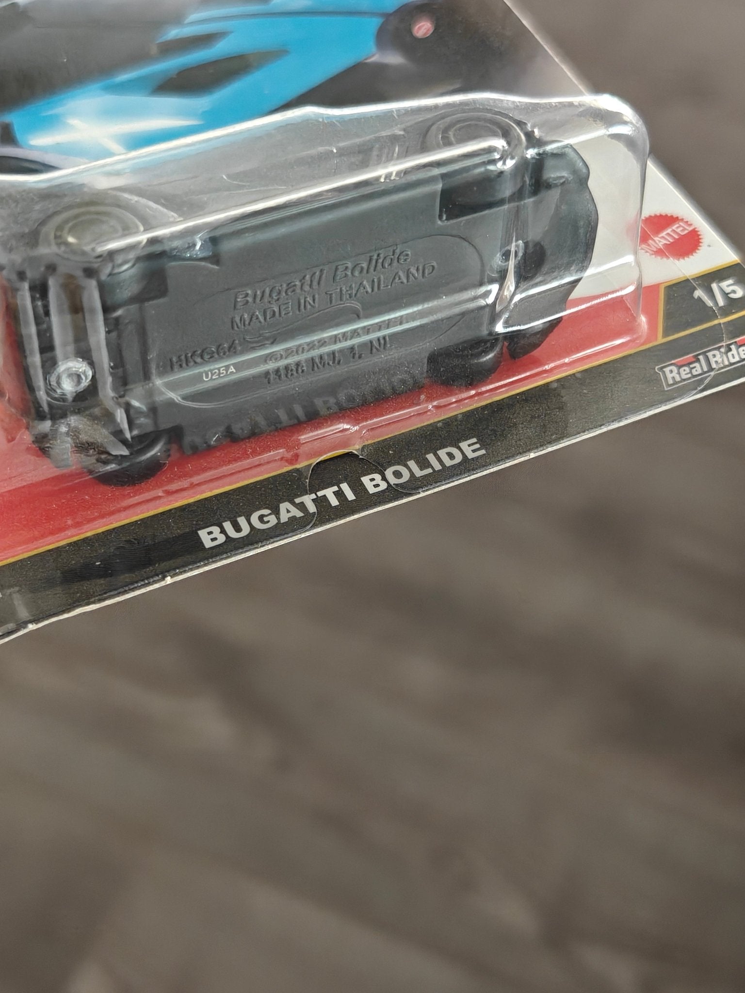 Premium Hot Wheels Bugatti Bolide - Euro Speed (Imported) - Kinder Logs