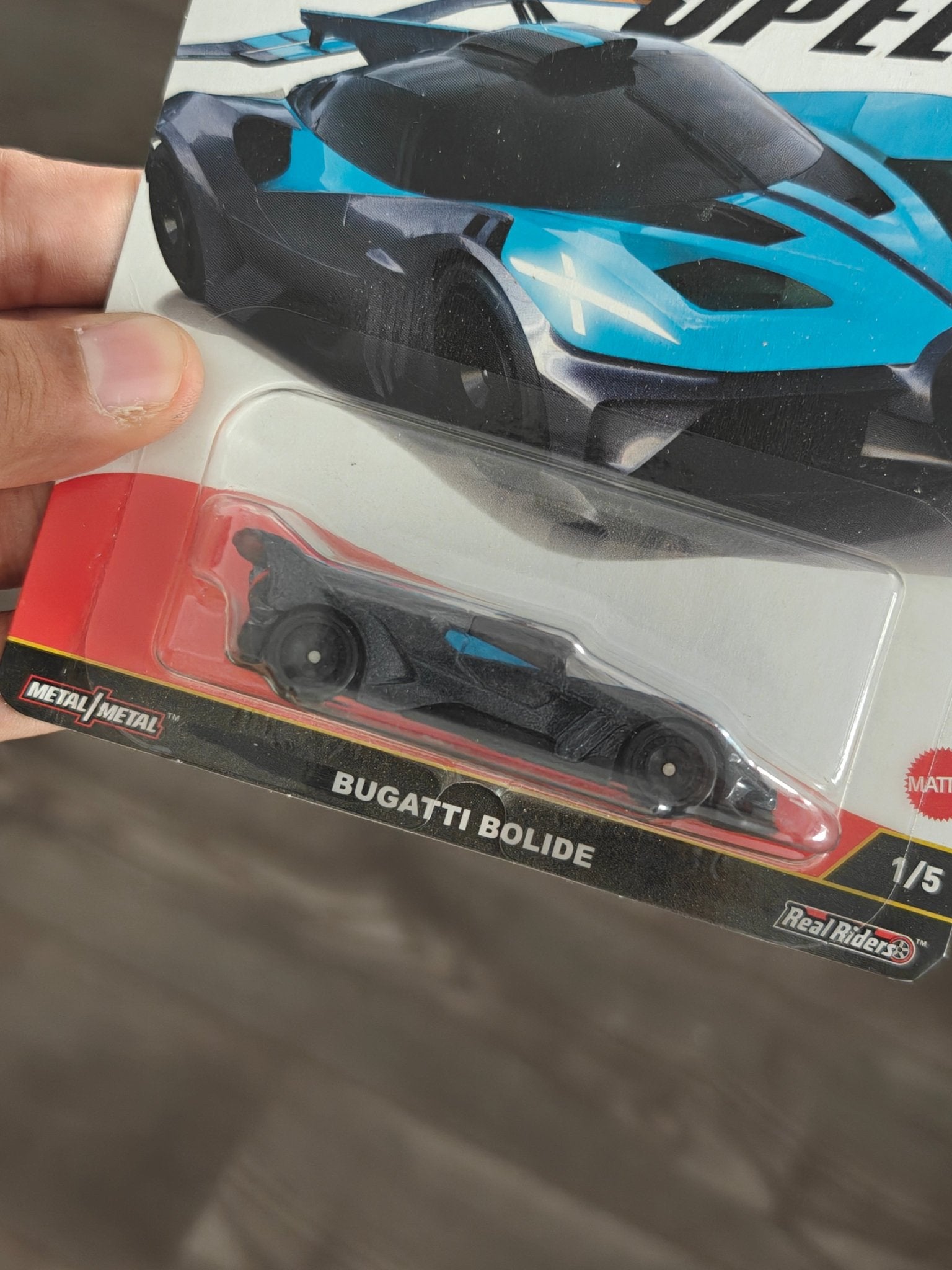 Premium Hot Wheels Bugatti Bolide - Euro Speed (Imported) - Kinder Logs
