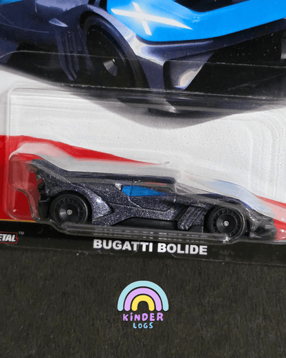Premium Hot Wheels Bugatti Bolide - Euro Speed (Imported) - Kinder Logs