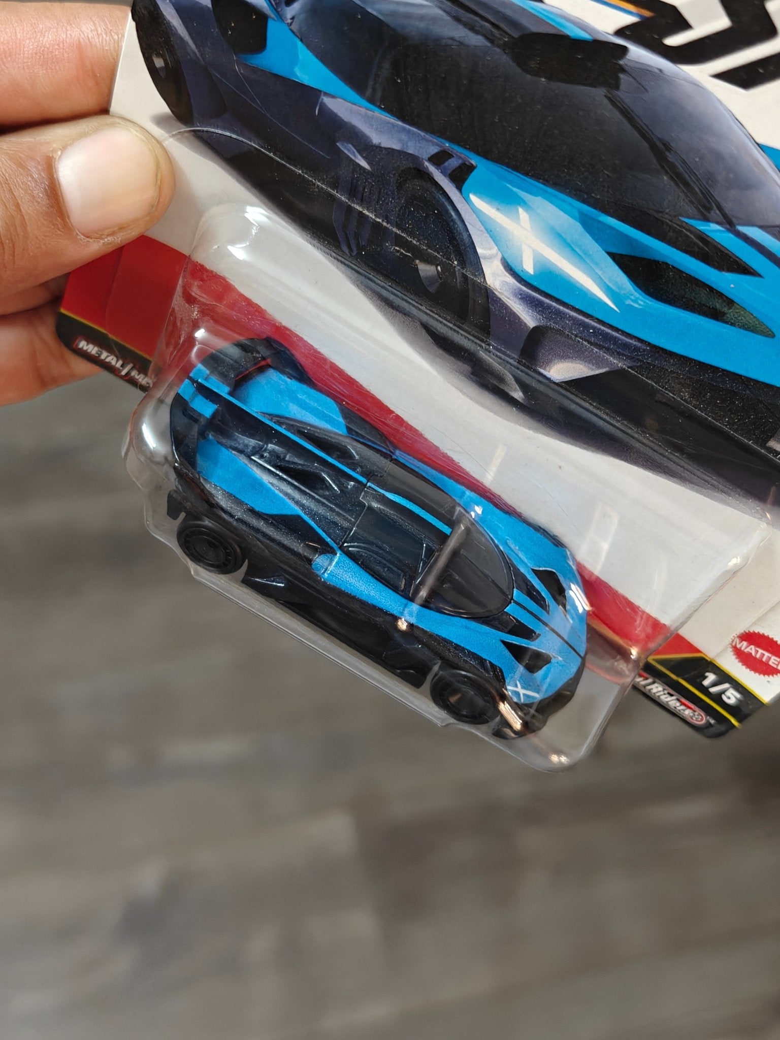 Premium Hot Wheels Bugatti Bolide - Euro Speed (Imported) - Kinder Logs