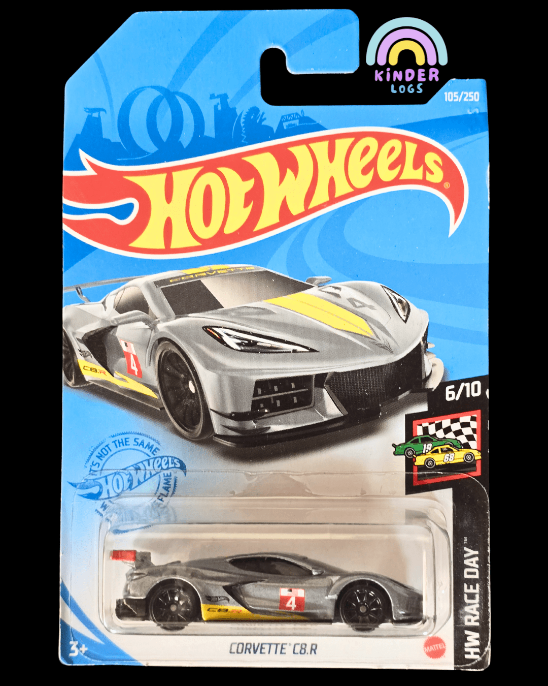 Premium Hot Wheels Chevrolet Corvette C8.R (Race Day) - Kinder Logs