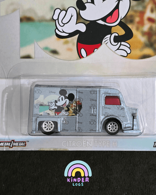 Premium Hot Wheels Citroen Type H - Disney 100 Edition (Mickey Mouse) - Kinder Logs