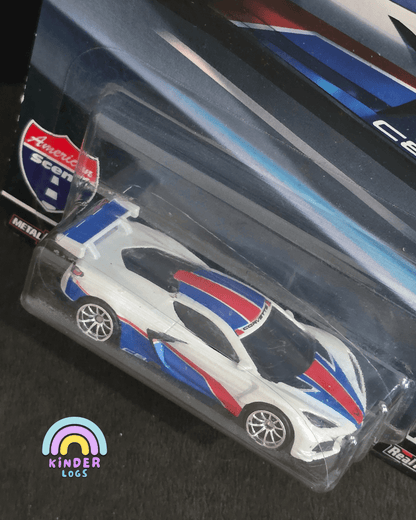 Premium Hot Wheels Corvette C8.R - American Scene (Imported) - Kinder Logs