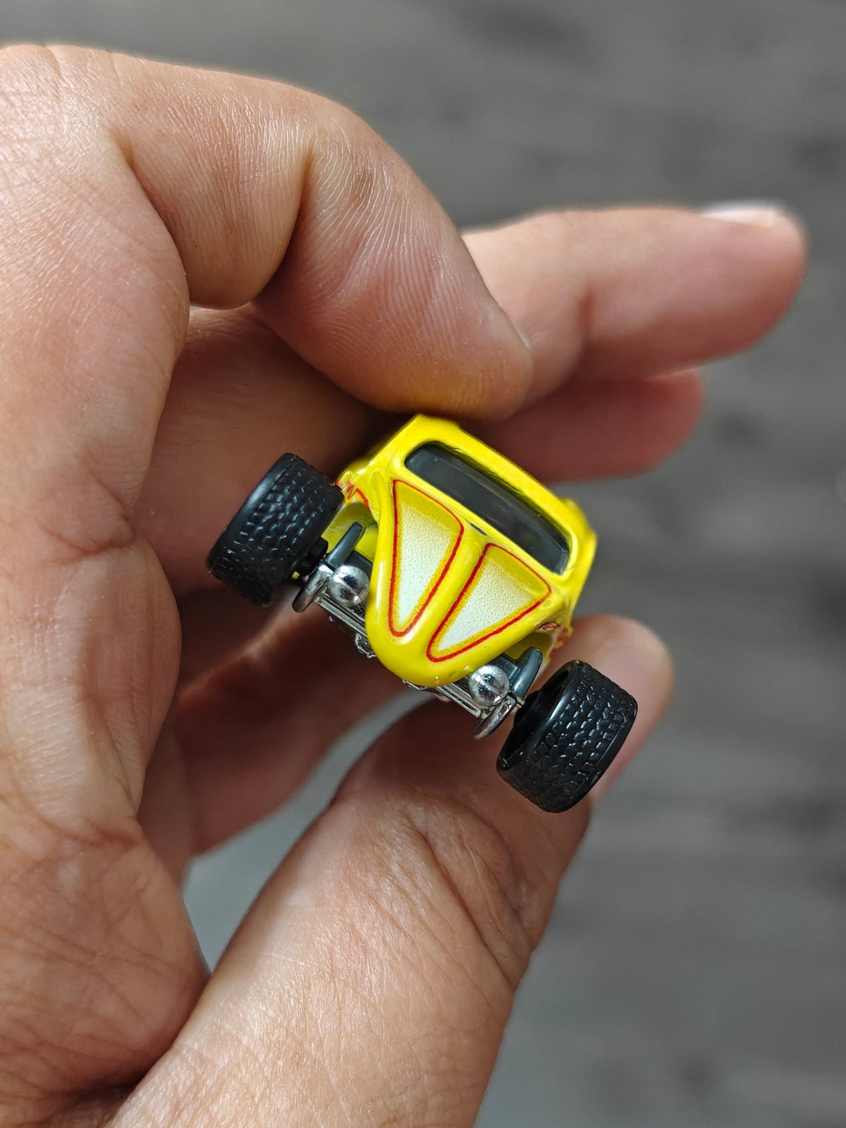 Premium Hot Wheels Custom VW Beetle MOON Eyes (Uncarded - New) - Kinder Logs