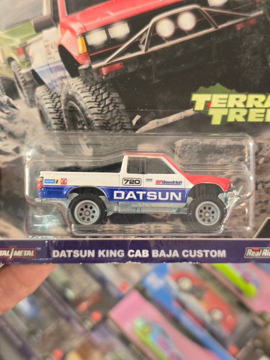 Premium Hot Wheels Datsun King Cab Baja Custom - Terra Trek (Imported) - Kinder Logs