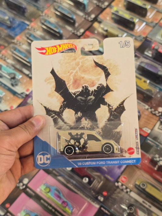 Premium Hot Wheels DC 2009 Custom Ford Transit Connect (Imported) - Kinder Logs