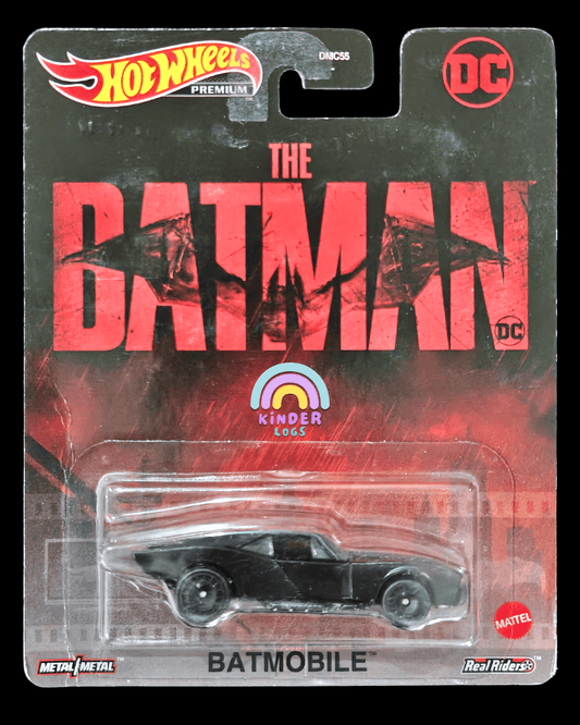 Premium Hot Wheels DC Batman Batmobile (Creased Card) - Kinder Logs