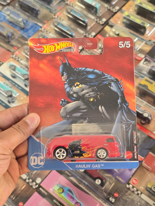 Premium Hot Wheels DC Batman Haulin' Gas (Imported) - Kinder Logs