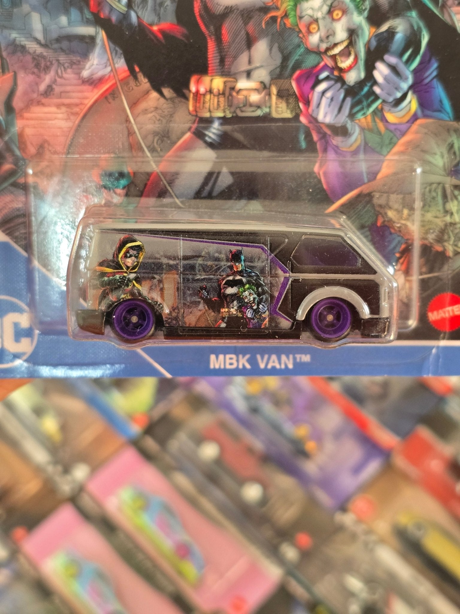 Premium Hot Wheels DC Batman MBK Van (Imported) - Kinder Logs