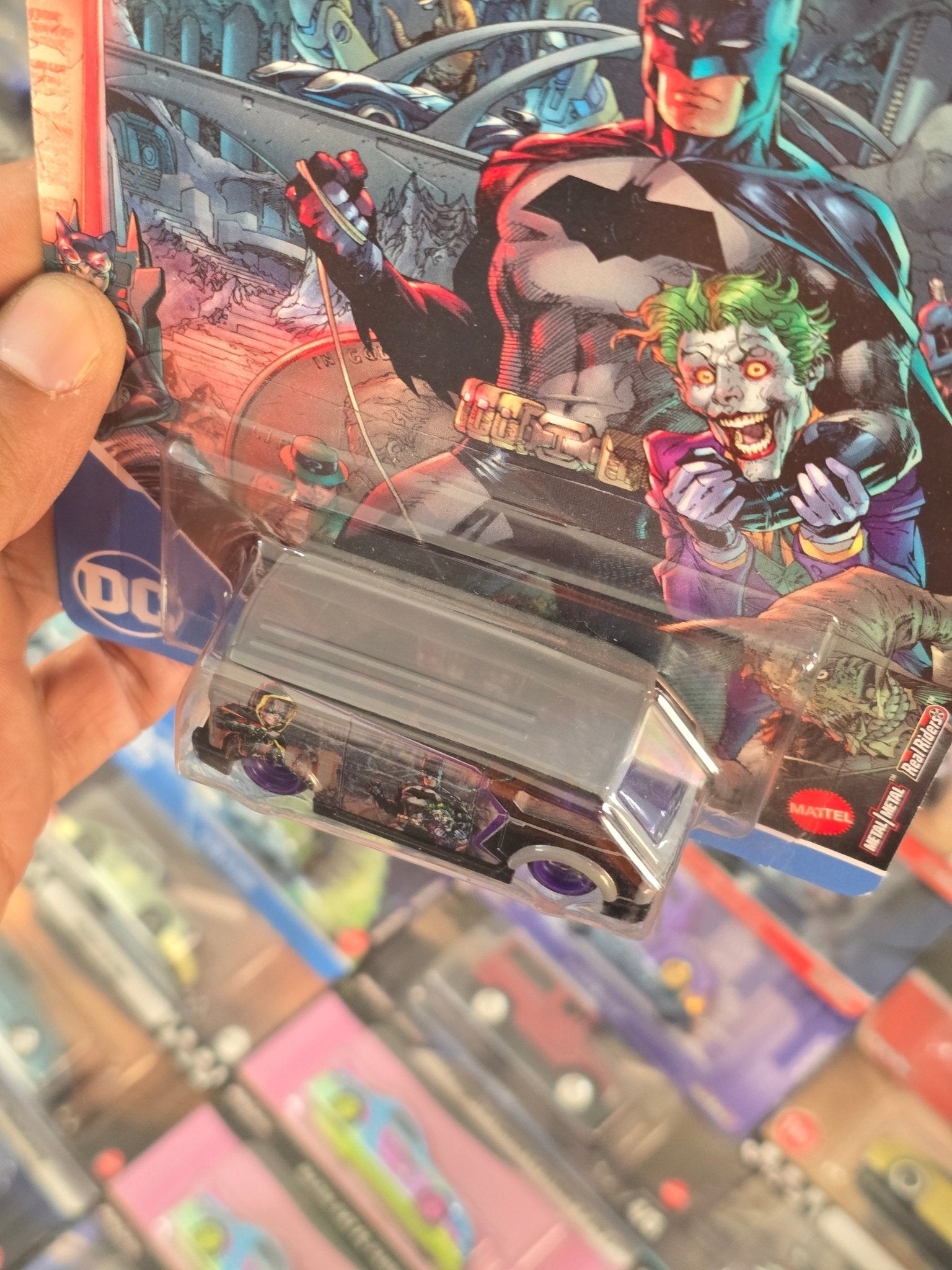 Premium Hot Wheels DC Batman MBK Van (Imported) - Kinder Logs