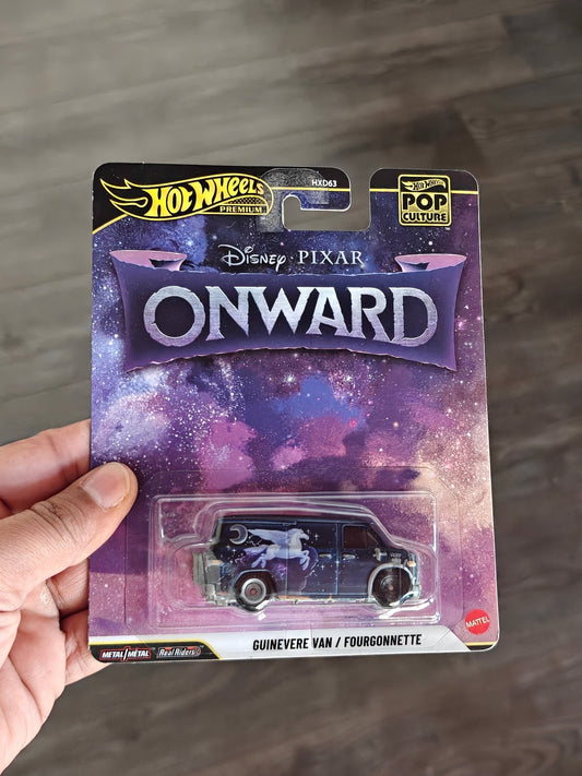 Premium Hot Wheels 'Disney Pixar Onward' Guinevere Van (Imported) - Kinder Logs