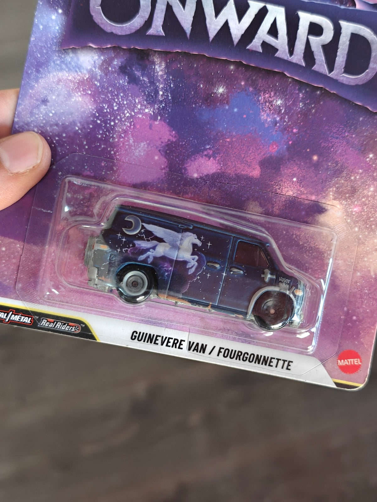 Premium Hot Wheels 'Disney Pixar Onward' Guinevere Van (Imported) - Kinder Logs