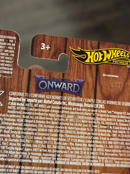 Premium Hot Wheels 'Disney Pixar Onward' Guinevere Van (Imported) - Kinder Logs
