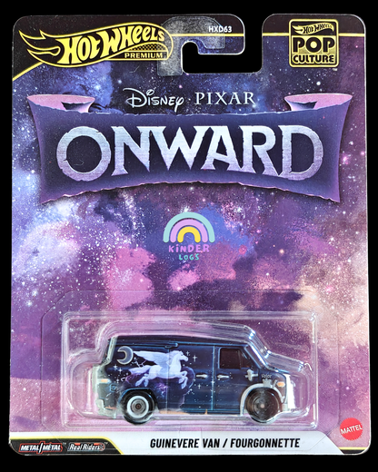 Premium Hot Wheels 'Disney Pixar Onward' Guinevere Van (Imported) - Kinder Logs