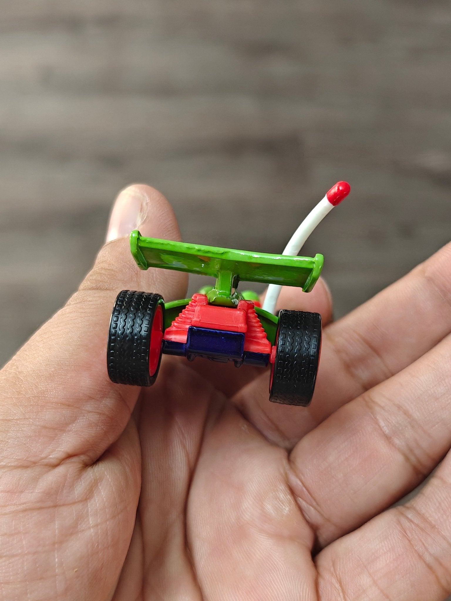 Premium Hot Wheels Disney Pixar Toy Story RC Car - Green(Uncarded - New) - Kinder Logs