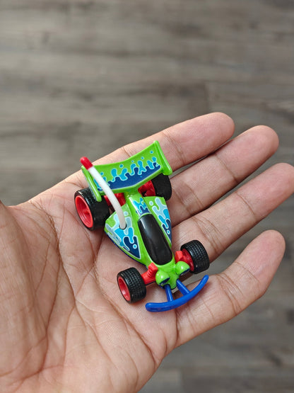 Premium Hot Wheels Disney Pixar Toy Story RC Car - Green(Uncarded - New) - Kinder Logs