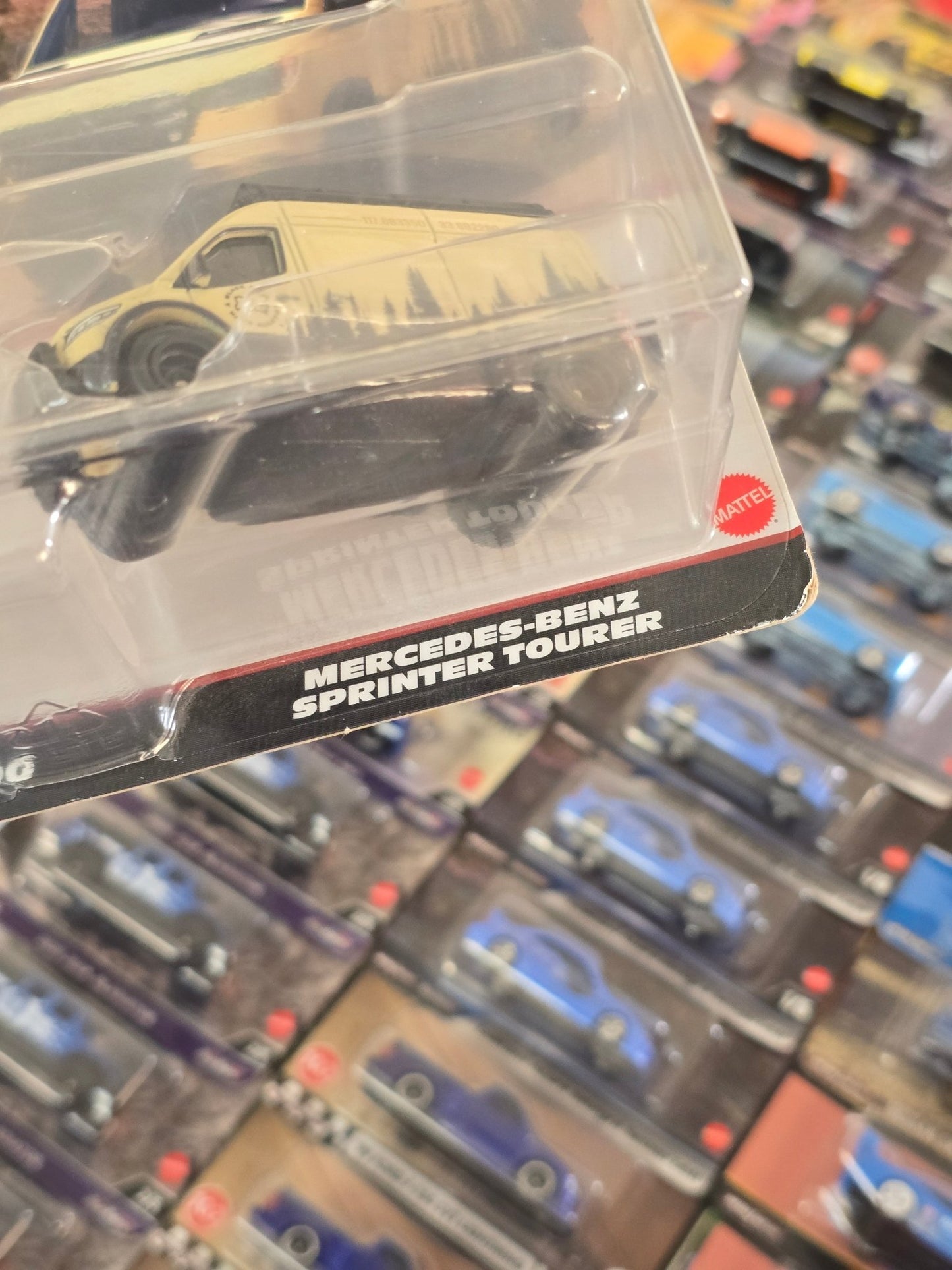 Premium Hot Wheels Duo Pack - Toyota LC Prado, Mercedes Sprinter - Kinder Logs