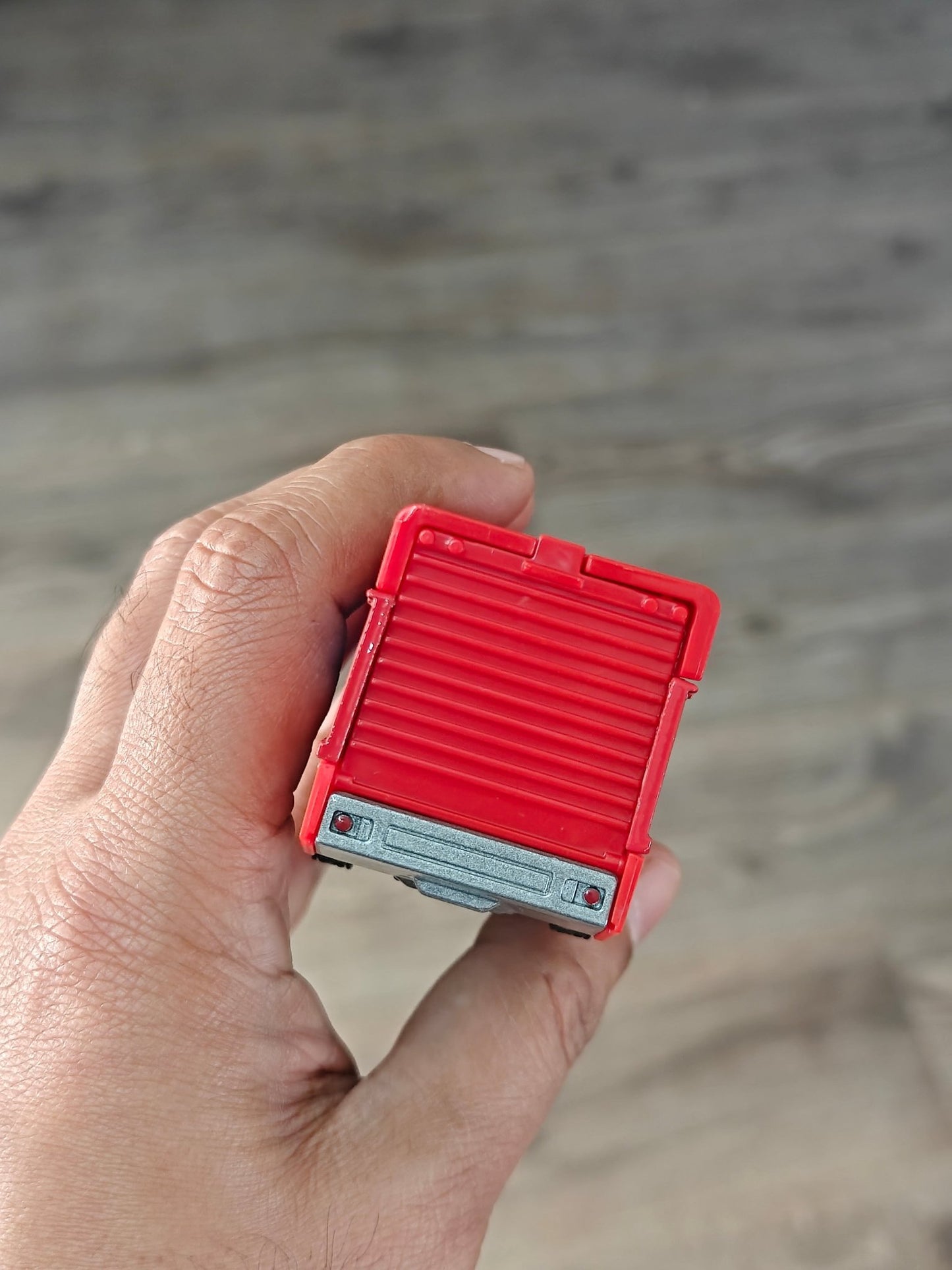 Premium Hot Wheels Euro Hauler - Red (Uncarded - New) - Kinder Logs