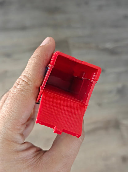 Premium Hot Wheels Euro Hauler - Red (Uncarded - New) - Kinder Logs