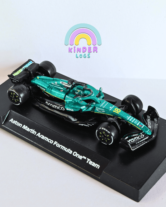 Premium Hot Wheels F1 Aston Martin Aramco 18 (Uncarded - New) - Kinder Logs