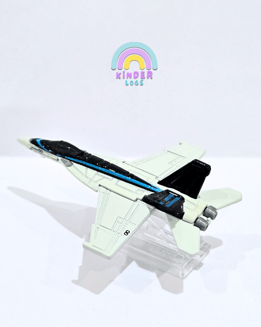 Premium Hot Wheels F/A - 18E Super Hornet Fighter Jet (Uncarded) - Kinder Logs