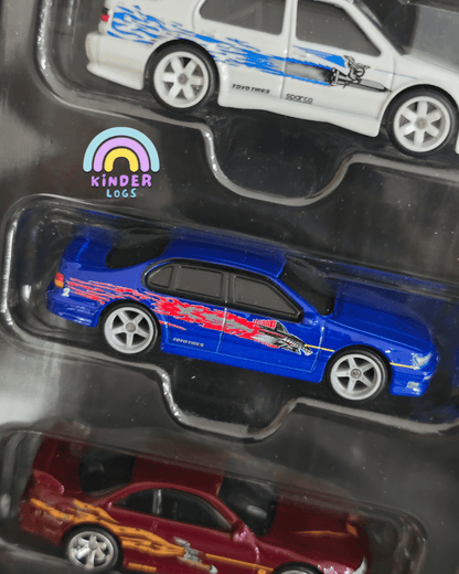 Premium Hot Wheels Fast & Furious 5 Cars Pack (Imported) - Kinder Logs