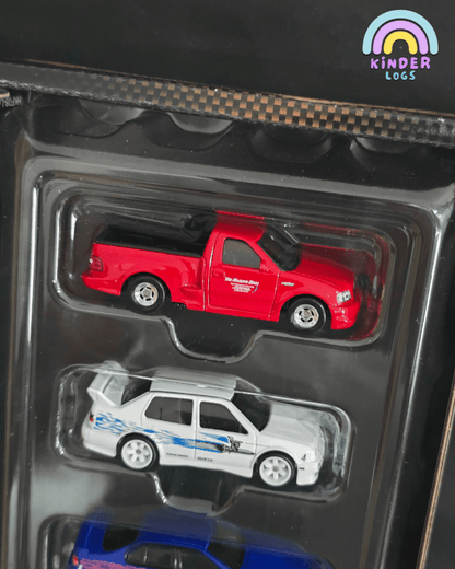 Premium Hot Wheels Fast & Furious 5 Cars Pack (Imported) - Kinder Logs