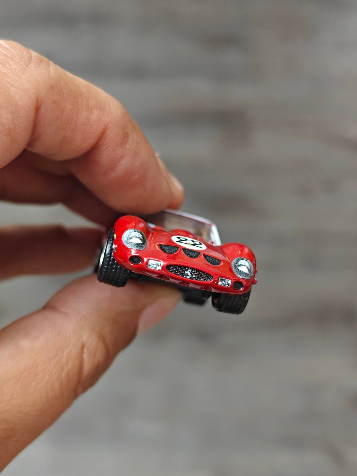 Premium Hot Wheels Ferrari 250 GTO - Red (Uncarded - New) - Kinder Logs