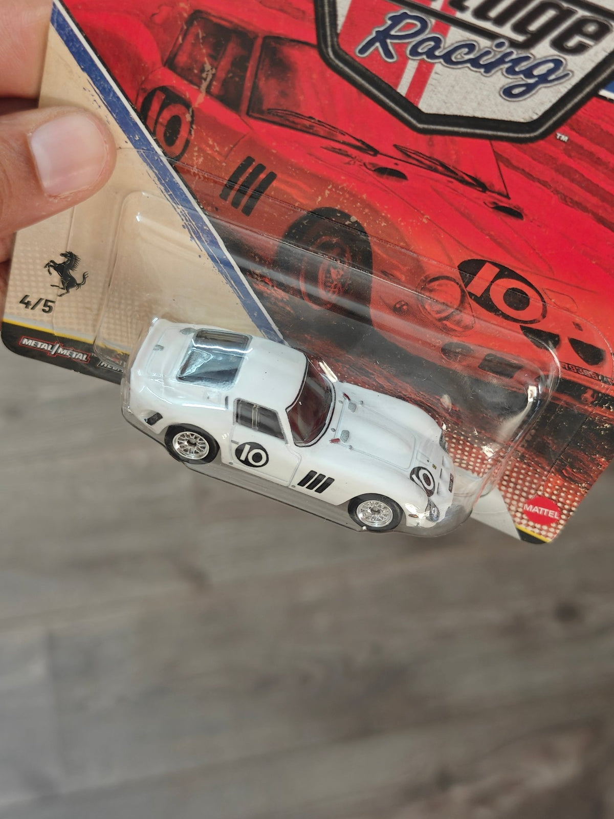 Premium Hot Wheels Ferrari 250 GTO - Vintage Racing (Imported) - Kinder Logs
