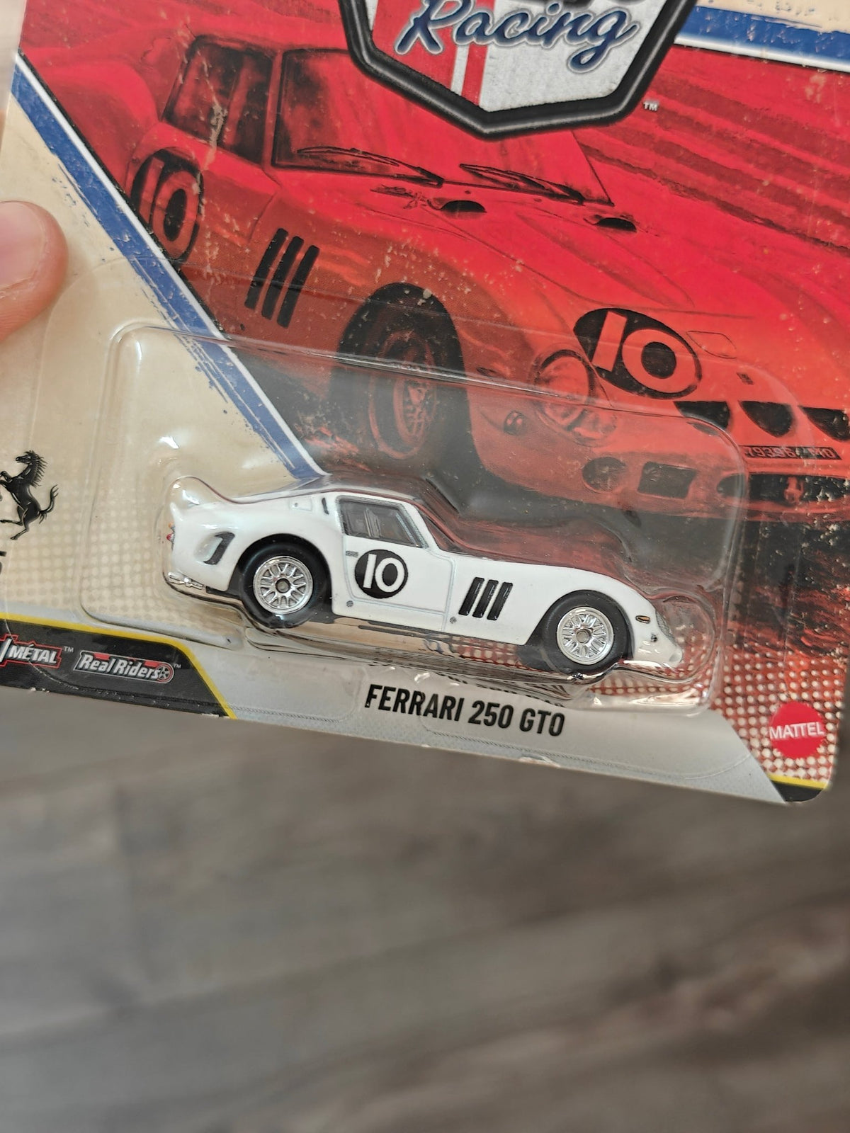 Premium Hot Wheels Ferrari 250 GTO - Vintage Racing (Imported) - Kinder Logs