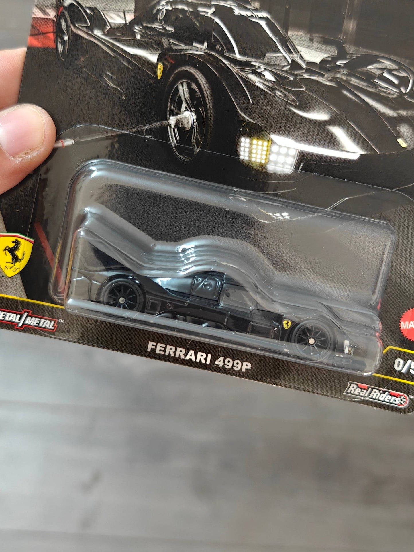 Premium Hot Wheels Ferrari 499P - CHASE 0/5 (Imported) - Kinder Logs