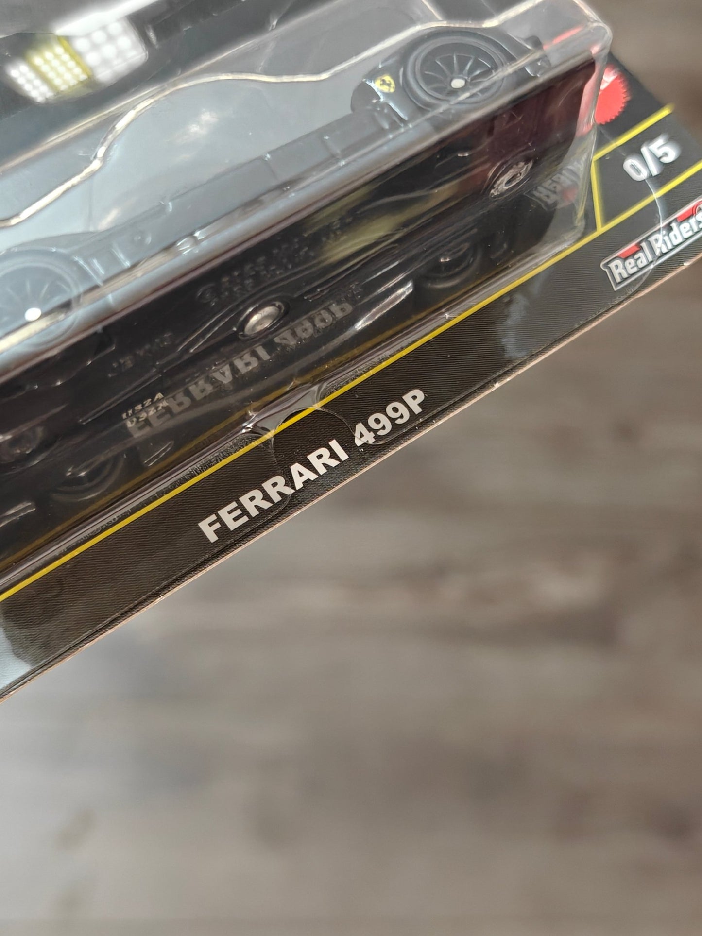 Premium Hot Wheels Ferrari 499P - CHASE 0/5 (Imported) - Kinder Logs