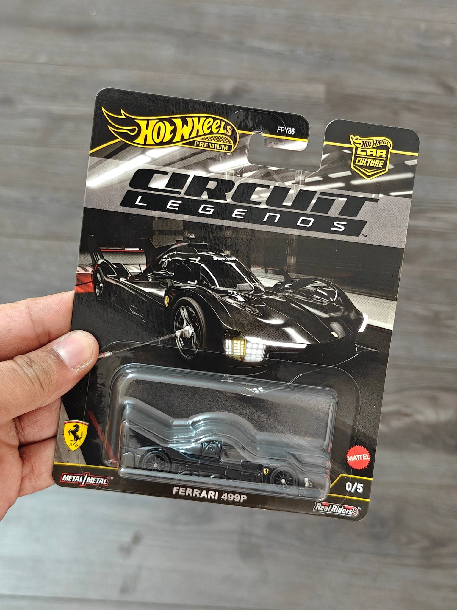 Premium Hot Wheels Ferrari 499P - CHASE 0/5 (Imported) - Kinder Logs